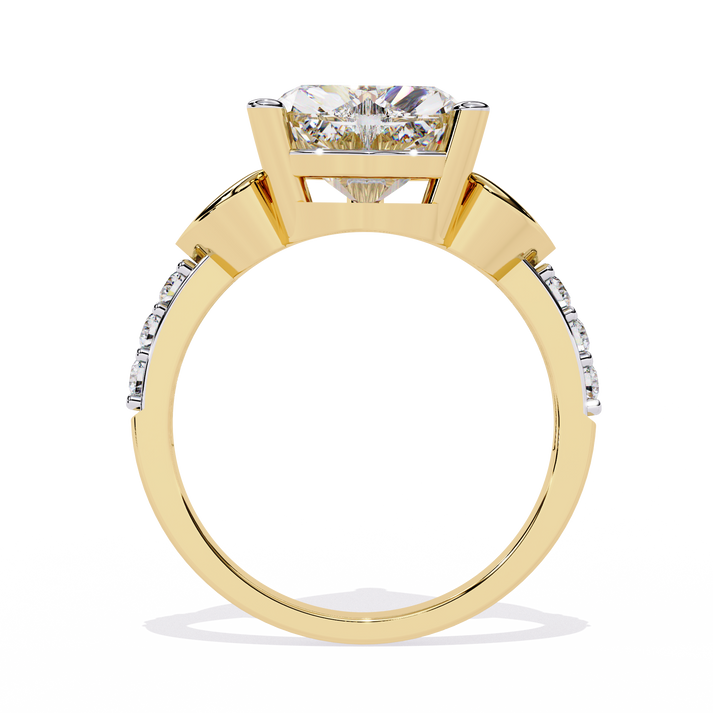 lab grown diamond | moissanite Jewellery Alita 2.33Ct Heart Shape Lab Grown Diamond OR Moissanite Ring by Rabbito Jewels