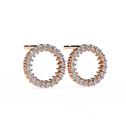 lab grown diamond | moissanite Jewellery Forzi Perals Earrings by Rabbito Jewels