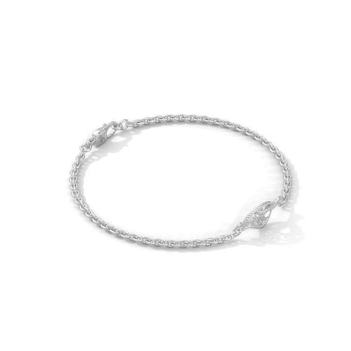 lab grown diamond | moissanite Jewellery Twisted Leaf Lab Grown Diamond OR Moissanite Bracelet by Rabbito Jewels