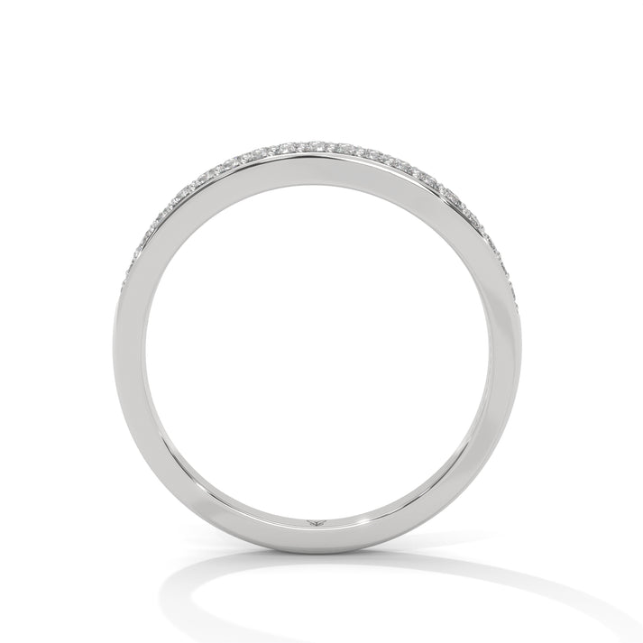 lab grown diamond | moissanite Jewellery Pave Signet Lab Grown Diamond OR Moissanite Ring by Rabbito Jewels