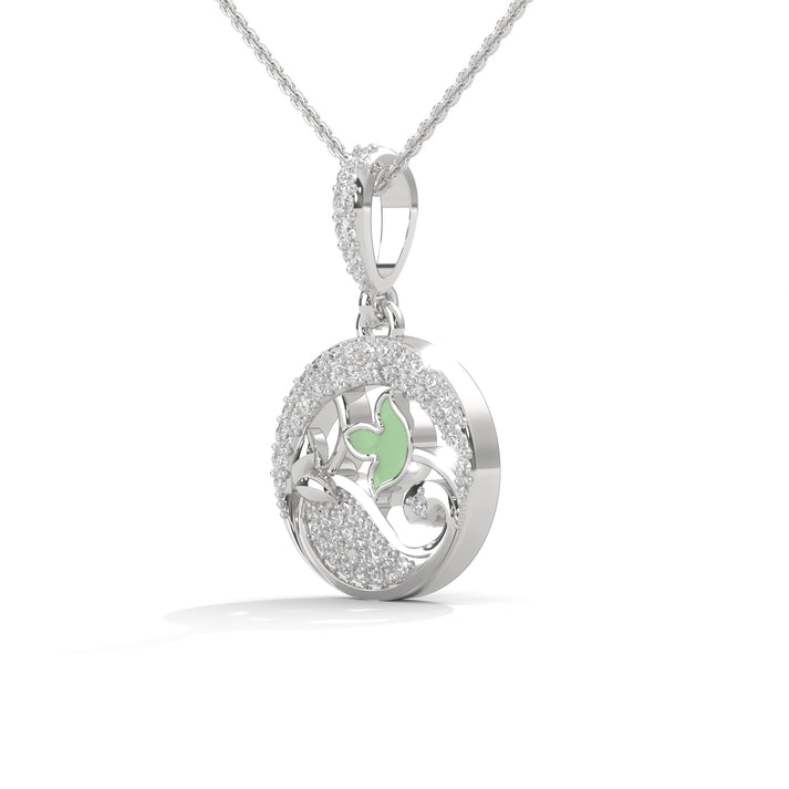 lab grown diamond | moissanite Jewellery Queenie Lab Grown Diamond OR Moissanite Pendant by Rabbito Jewels