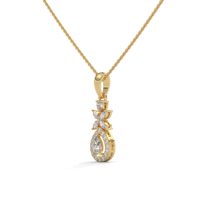 lab grown diamond | moissanite Jewellery Alluring Lab Grown Diamond OR Moissanite Pendant by Rabbito Jewels