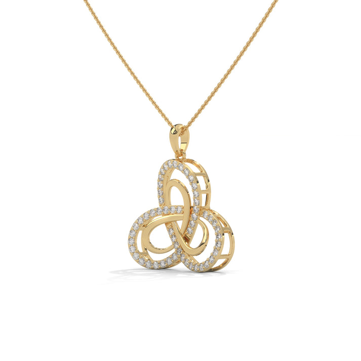 lab grown diamond | moissanite Jewellery Infinite Love Lab Grown Diamond OR Moissanite Pendant by Rabbito Jewels