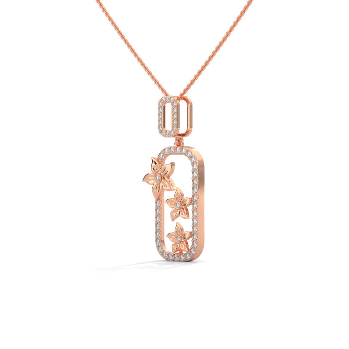 lab grown diamond | moissanite Jewellery Spring Lab Grown Diamond OR Moissanite Pendant by Rabbito Jewels