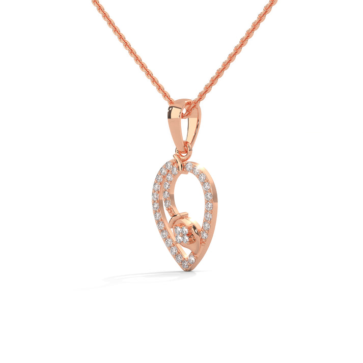 lab grown diamond | moissanite Jewellery Toned Lab Grown Diamond OR Moissanite Pendant by Rabbito Jewels