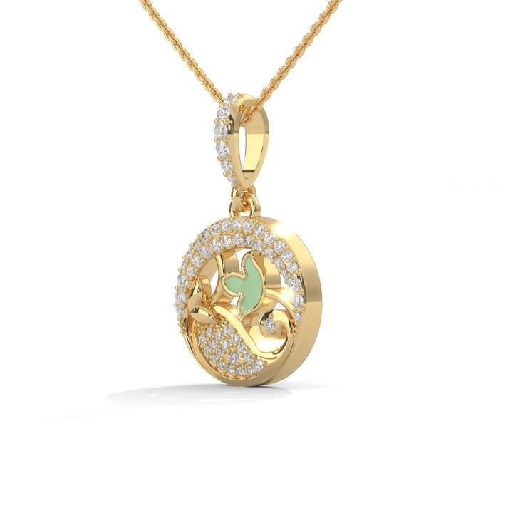 lab grown diamond | moissanite Jewellery Queenie Lab Grown Diamond OR Moissanite Pendant by Rabbito Jewels