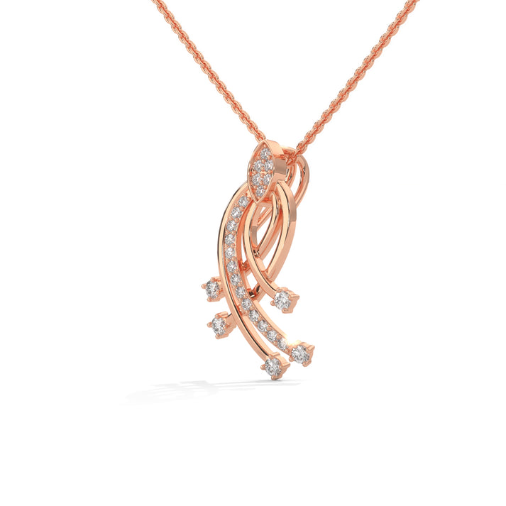 lab grown diamond | moissanite Jewellery Vignette Lab Grown Diamond OR Moissanite Pendant by Rabbito Jewels