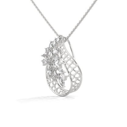 Blooming Bouquet Diamond Pendant