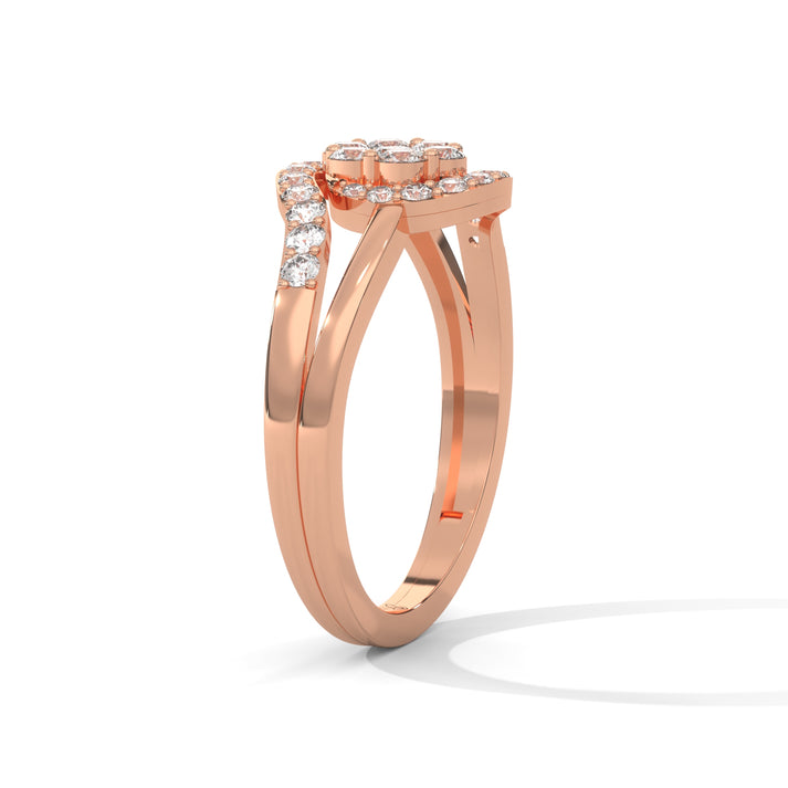 lab grown diamond | moissanite Jewellery Darey Lab Grown Diamond OR Moissanite Ring by Rabbito Jewels