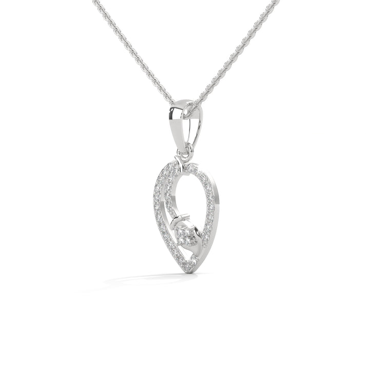 lab grown diamond | moissanite Jewellery Toned Lab Grown Diamond OR Moissanite Pendant by Rabbito Jewels