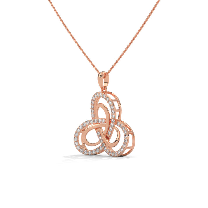 lab grown diamond | moissanite Jewellery Infinite Love Lab Grown Diamond OR Moissanite Pendant by Rabbito Jewels