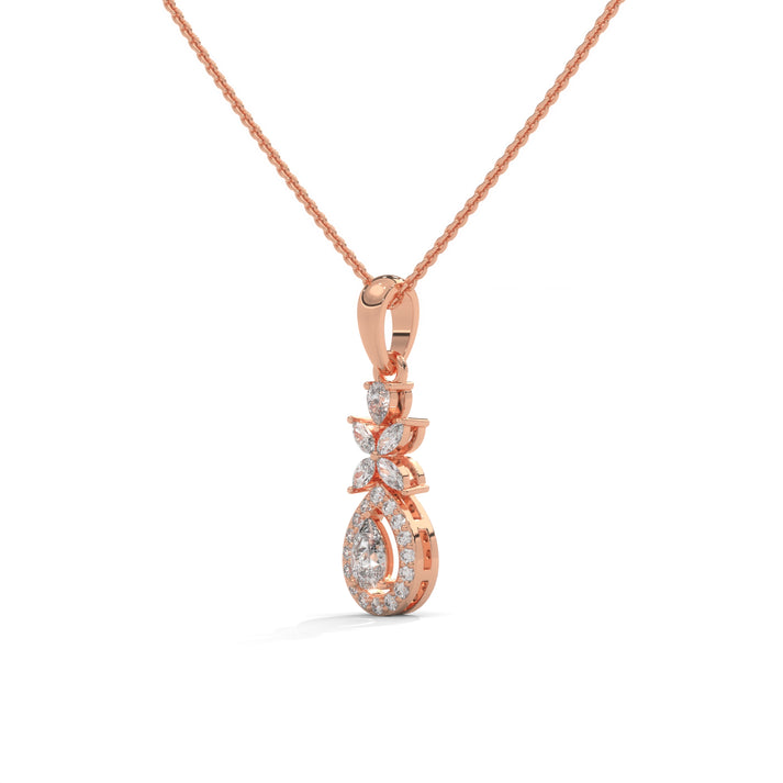 lab grown diamond | moissanite Jewellery Alluring Lab Grown Diamond OR Moissanite Pendant by Rabbito Jewels