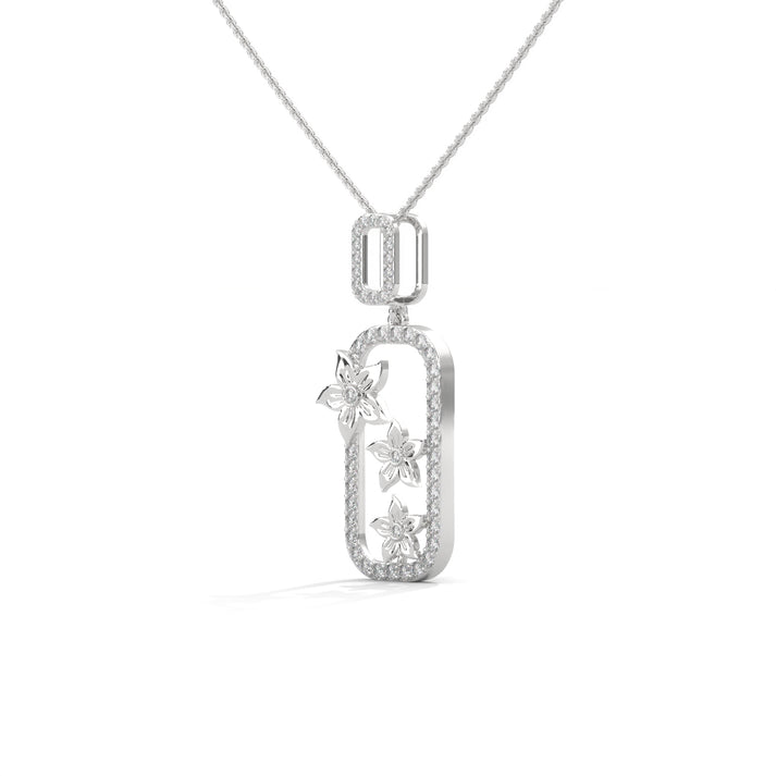 lab grown diamond | moissanite Jewellery Spring Lab Grown Diamond OR Moissanite Pendant by Rabbito Jewels