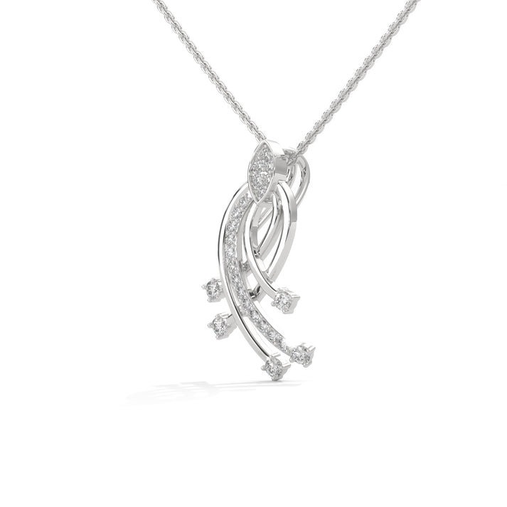 lab grown diamond | moissanite Jewellery Vignette Lab Grown Diamond OR Moissanite Pendant by Rabbito Jewels
