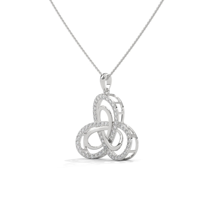 lab grown diamond | moissanite Jewellery Infinite Love Lab Grown Diamond OR Moissanite Pendant by Rabbito Jewels