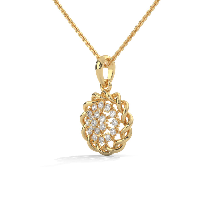 lab grown diamond | moissanite Jewellery Whimsical Fantasies Lab Grown Diamond OR Moissanite Pendant by Rabbito Jewels