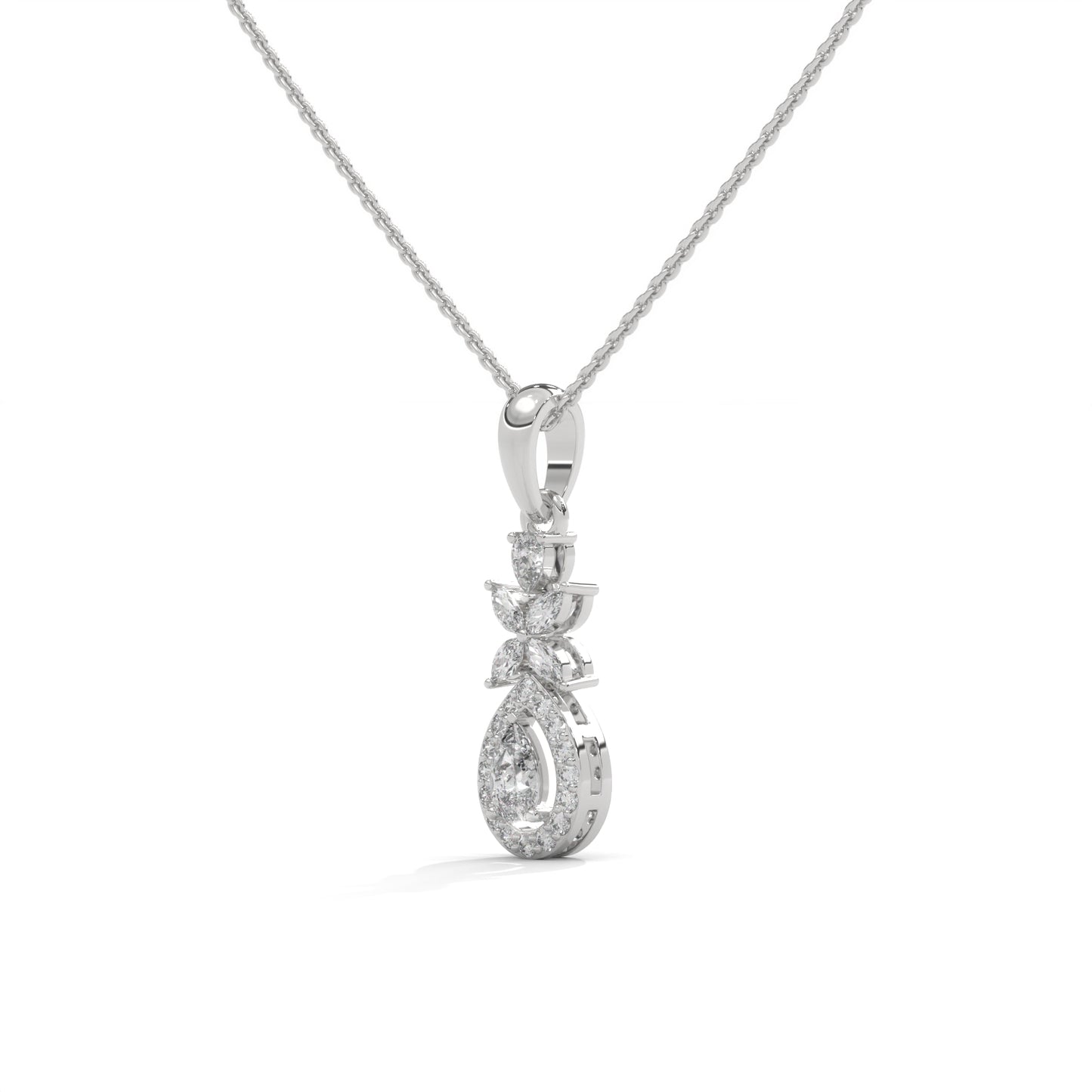 Alluring Diamond Pendant