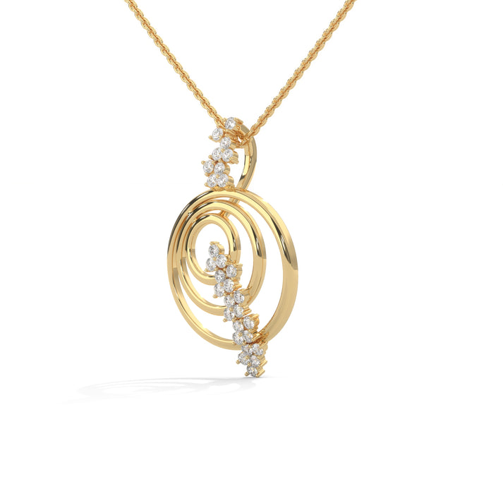 lab grown diamond | moissanite Jewellery Modern Minimalist Lab Grown Diamond OR Moissanite Pendant by Rabbito Jewels