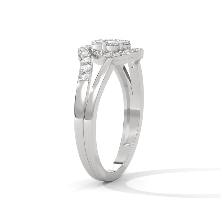 lab grown diamond | moissanite Jewellery Darey Lab Grown Diamond OR Moissanite Ring by Rabbito Jewels