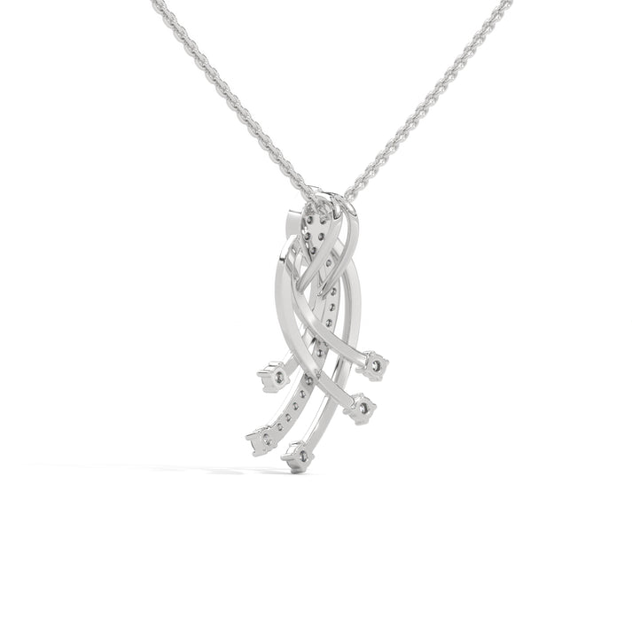lab grown diamond | moissanite Jewellery Vignette Lab Grown Diamond OR Moissanite Pendant by Rabbito Jewels