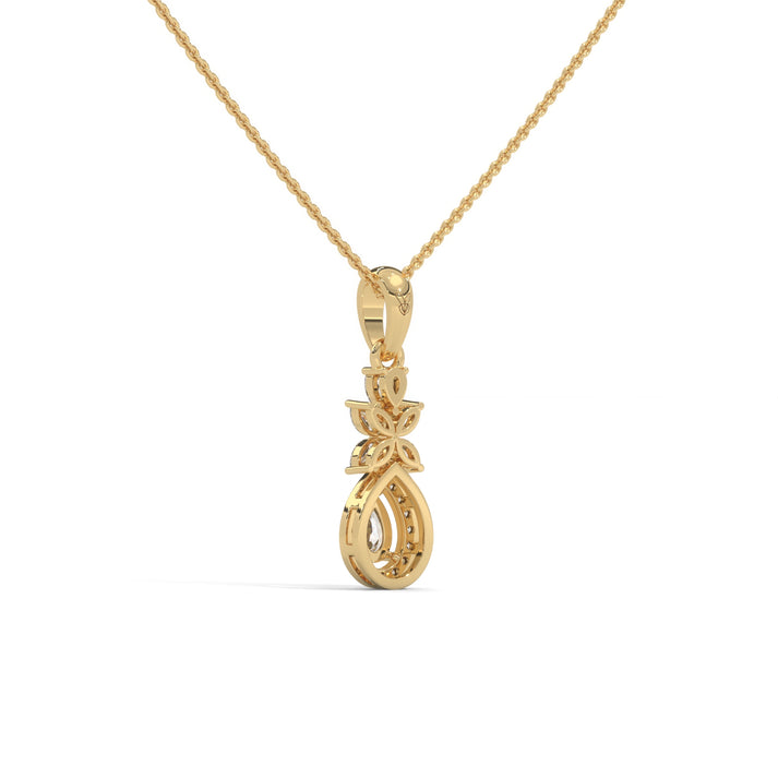 lab grown diamond | moissanite Jewellery Alluring Lab Grown Diamond OR Moissanite Pendant by Rabbito Jewels