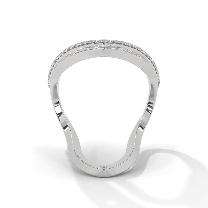 lab grown diamond | moissanite Jewellery Aahana Vanki Lab Grown Diamond OR Moissanite Ring by Rabbito Jewels