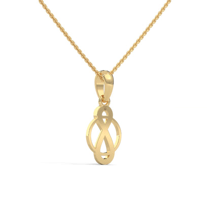 Loop of Infinity Diamond Pendant