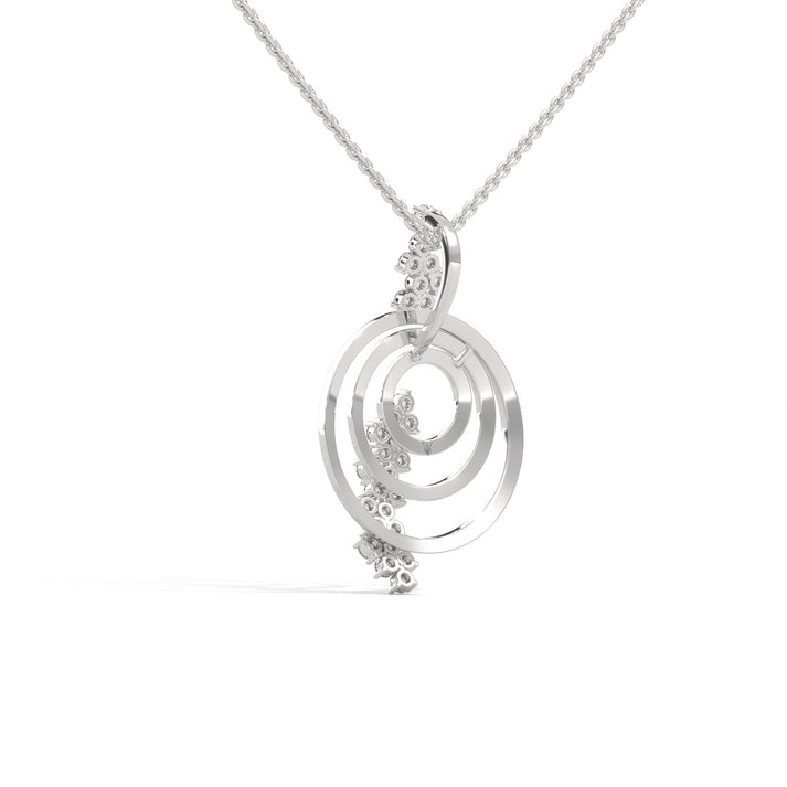 lab grown diamond | moissanite Jewellery Modern Minimalist Lab Grown Diamond OR Moissanite Pendant by Rabbito Jewels