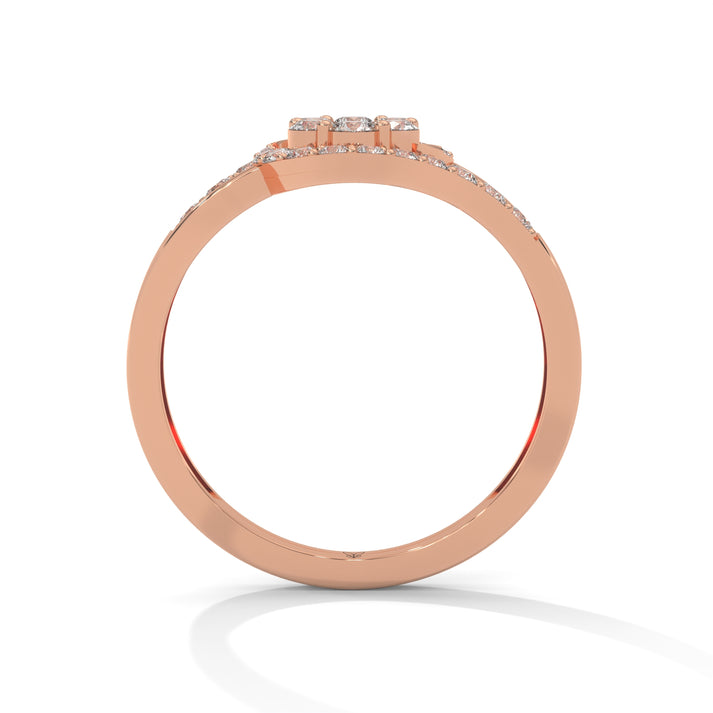lab grown diamond | moissanite Jewellery Darey Lab Grown Diamond OR Moissanite Ring by Rabbito Jewels