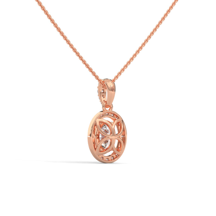 lab grown diamond | moissanite Jewellery Classic Oval Lab Grown Diamond OR Moissanite Pendant by Rabbito Jewels