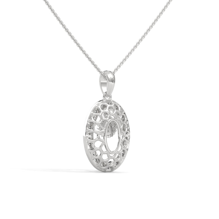 lab grown diamond | moissanite Jewellery Kiat Lab Grown Diamond OR Moissanite Pendant by Rabbito Jewels