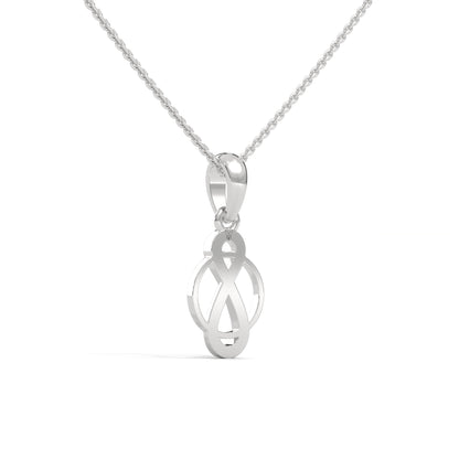 Loop of Infinity Diamond Pendant