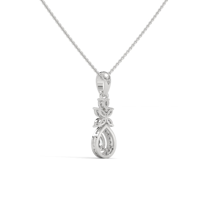 lab grown diamond | moissanite Jewellery Alluring Lab Grown Diamond OR Moissanite Pendant by Rabbito Jewels