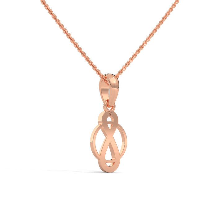lab grown diamond | moissanite Jewellery Loop of Infinity Lab Grown Diamond OR Moissanite Pendant by Rabbito Jewels