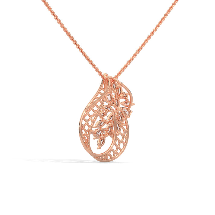 lab grown diamond | moissanite Jewellery Blooming Bouquet Lab Grown Diamond OR Moissanite Pendant by Rabbito Jewels