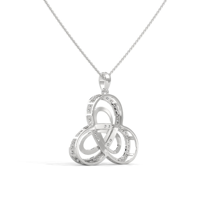 lab grown diamond | moissanite Jewellery Infinite Love Lab Grown Diamond OR Moissanite Pendant by Rabbito Jewels
