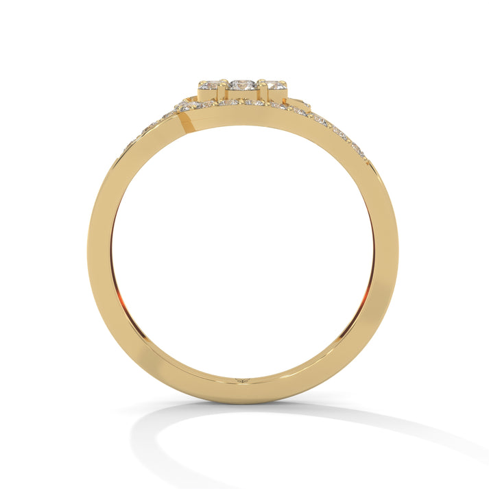 lab grown diamond | moissanite Jewellery Darey Lab Grown Diamond OR Moissanite Ring by Rabbito Jewels
