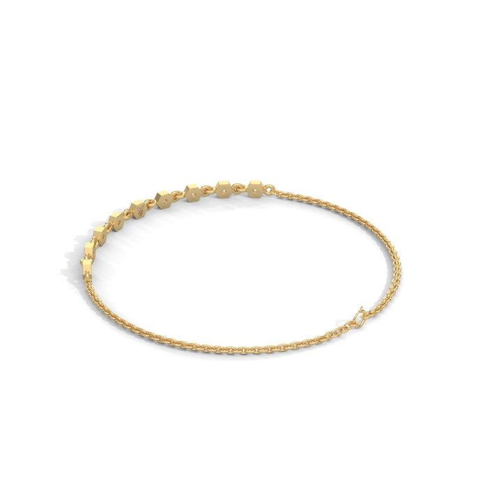 lab grown diamond | moissanite Jewellery Opal Cop Lab Grown Diamond OR Moissanite Bracelet by Rabbito Jewels