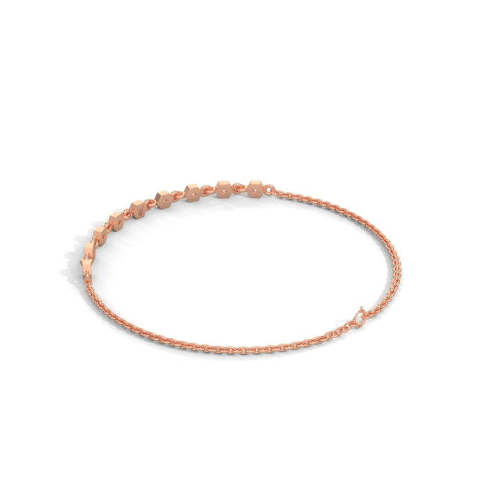lab grown diamond | moissanite Jewellery Opal Cop Lab Grown Diamond OR Moissanite Bracelet by Rabbito Jewels