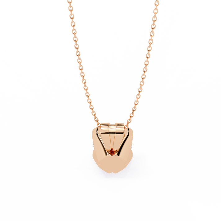 lab grown diamond | moissanite Jewellery Inddus 2.18CT Round Lab Grown Diamond OR Moissanite Pendant by Rabbito Jewels