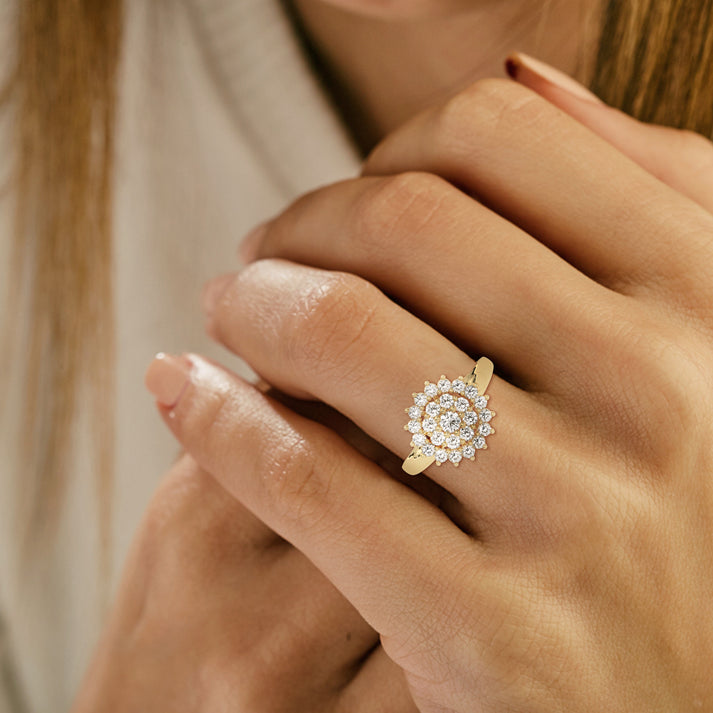 lab grown diamond | moissanite Jewellery Candere Lab Grown Diamond OR Moissanite Ring by Rabbito Jewels