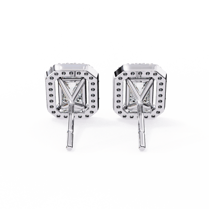 lab grown diamond | moissanite Jewellery Flare Dream Lab Grown Diamond OR Moissanite Hola Earrings by Rabbito Jewels