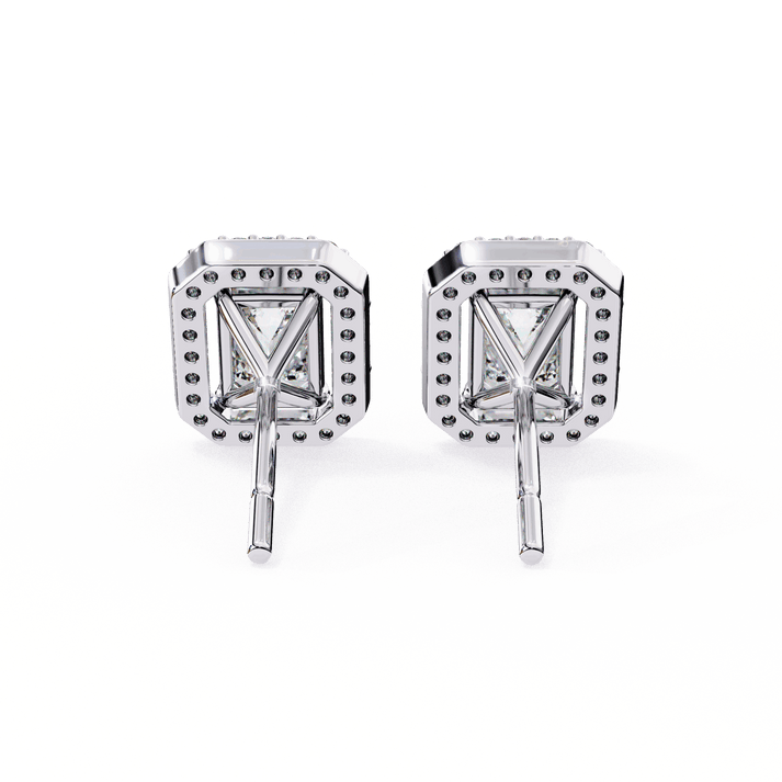 lab grown diamond | moissanite Jewellery Flare Dream Lab Grown Diamond OR Moissanite Hola Earrings by Rabbito Jewels