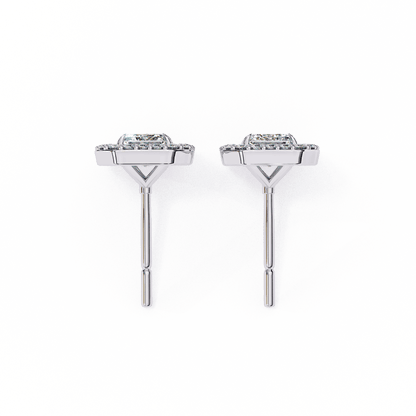 lab grown diamond | moissanite Jewellery Flare Dream Lab Grown Diamond OR Moissanite Hola Earrings by Rabbito Jewels