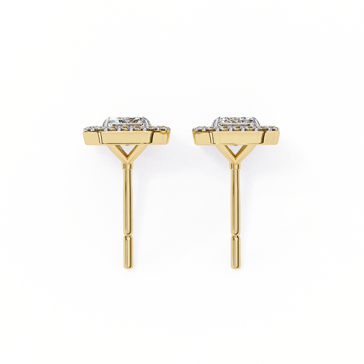 lab grown diamond | moissanite Jewellery Flare Dream Lab Grown Diamond OR Moissanite Hola Earrings by Rabbito Jewels