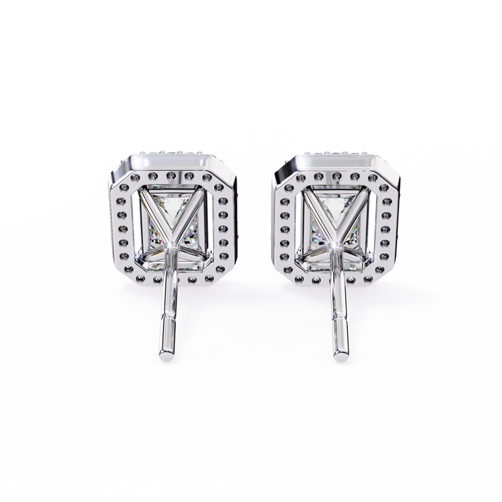 lab grown diamond | moissanite Jewellery Flare Dream Lab Grown Diamond OR Moissanite Hola Earrings by Rabbito Jewels