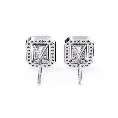 lab grown diamond | moissanite Jewellery Flare Dream Lab Grown Diamond OR Moissanite Hola Earrings by Rabbito Jewels