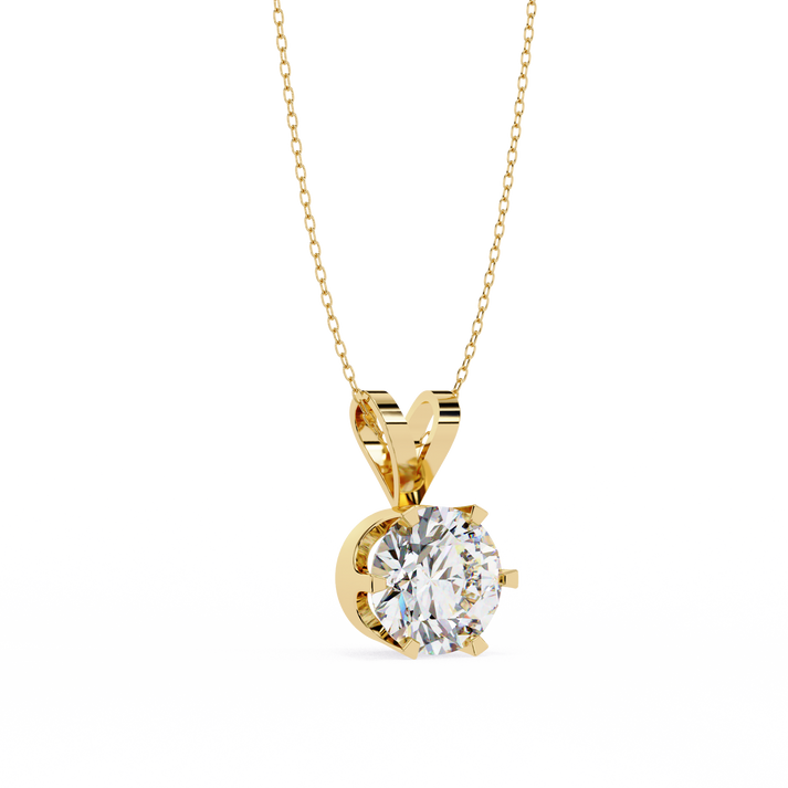lab grown diamond | moissanite Jewellery Starlight Spiral Lab Grown Diamond OR Moissanite Pendant by Rabbito Jewels