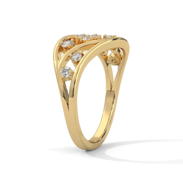 lab grown diamond | moissanite Jewellery Kezia Lab Grown Diamond OR Moissanite Ring by Rabbito Jewels