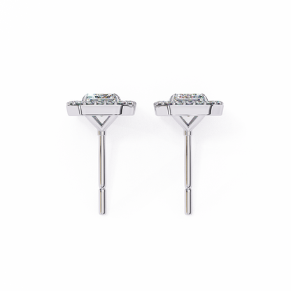 lab grown diamond | moissanite Jewellery Flare Dream Lab Grown Diamond OR Moissanite Hola Earrings by Rabbito Jewels